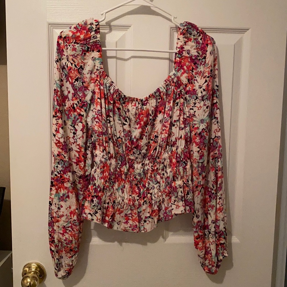 ASTR off the shoulder top
